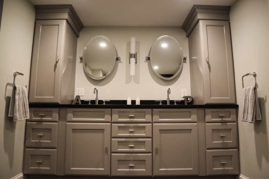 For Spa Inspired Touches Storage, Where To Get Custom Bathroom Vanities
