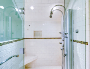 walk in shower installed for those who have limited mobility to make their home more accessible and easier to get around during day to day life